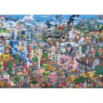 Gibsons I Love Great Britain 1000 Piece Jigsaw Puzzle