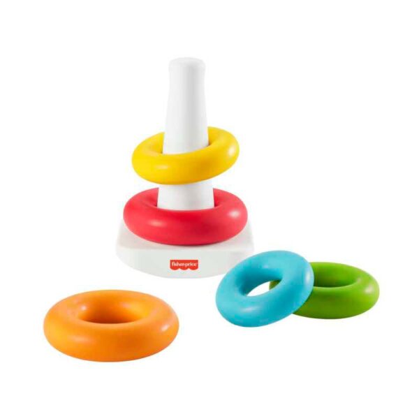 Fisher-Price Rock-a-Stack half on
