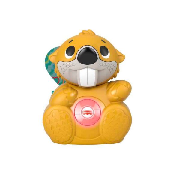 Fisher-Price Linkimals Boppin’ Beaver Musical Toy for Babies