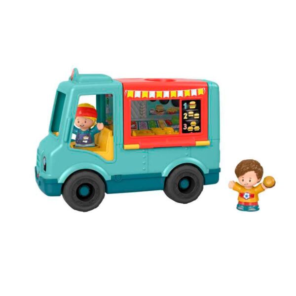 Fisher-Price Little People Serve It Up Burger Truck packed up