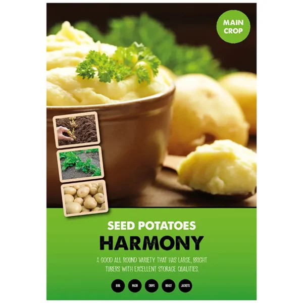 Harmony Main Crop Seed Potatoes 2kg