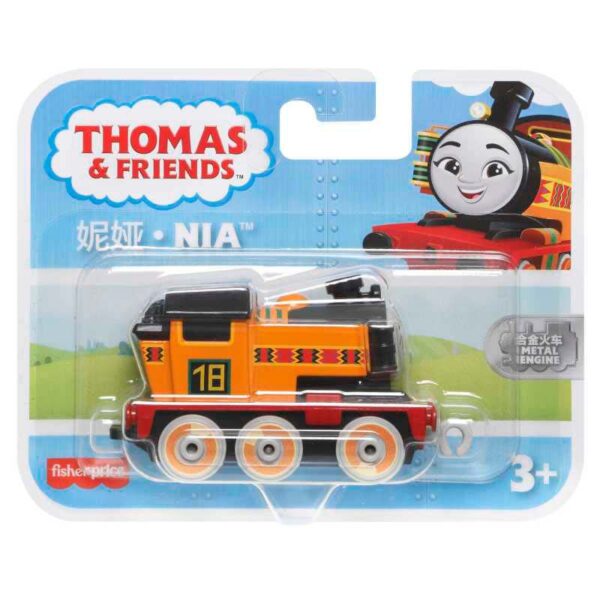 Fisher-Price Thomas & Friends Nia Metal Push-Along Train Engine packshot