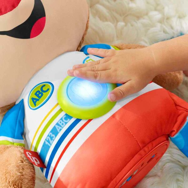 Fisher-Price Laugh & Learn So Big Puppy chest button