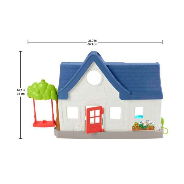 Fisher-Price Little People Play House Playset for Kids dimensions