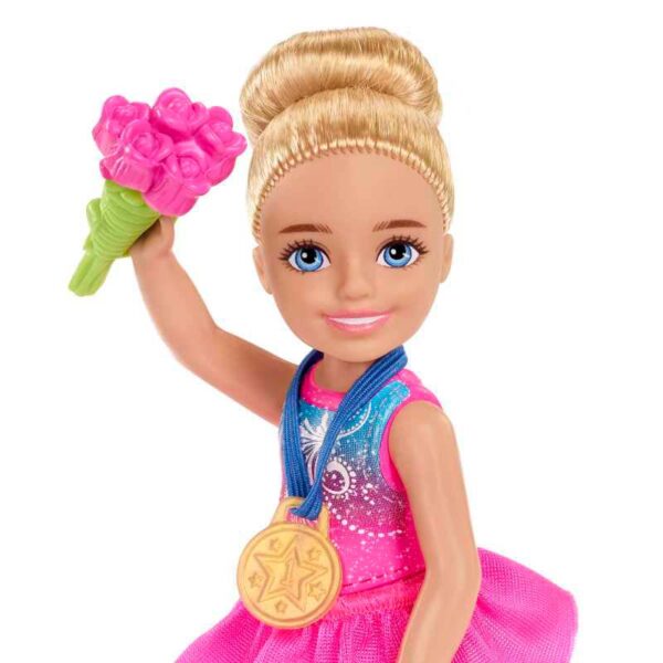 Barbie Chelsea Can Be… Ice Skater Doll flowers