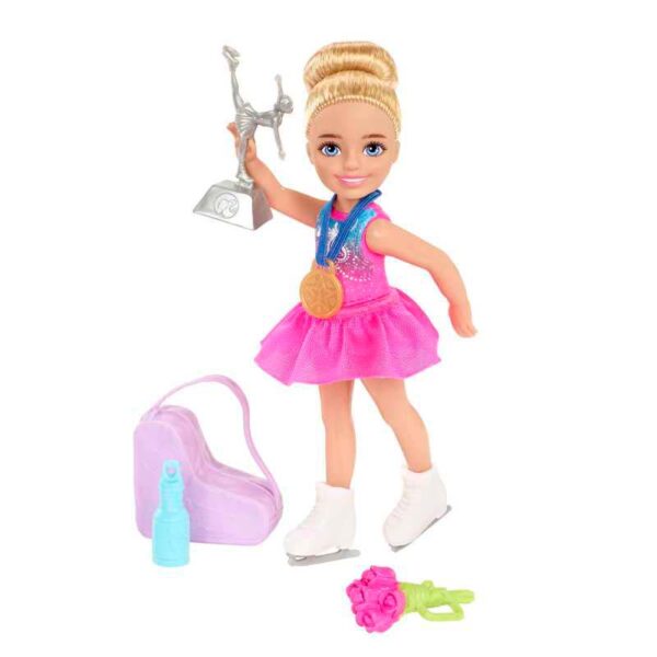 Barbie Chelsea Can Be… Ice Skater Doll trophy