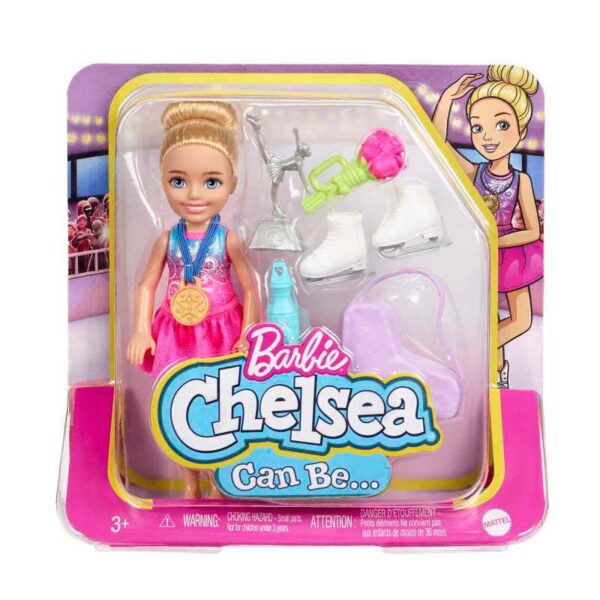 Barbie Chelsea Can Be… Ice Skater Doll packshot