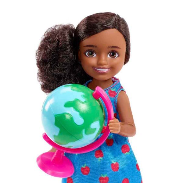 Barbie Chelsea Can Be… Teacher Doll globe