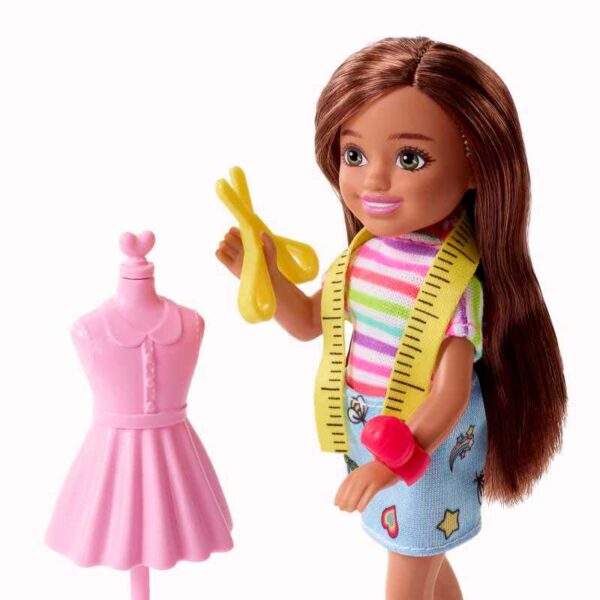 Barbie Chelsea Can Be… Fashion Designer Doll scissors