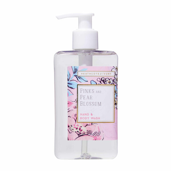 Heathcote & Ivory Pinks and Pear Blossom Hand & Body Wash