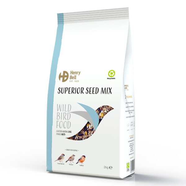 Henry Bell Superior Seed Mix Wild Bird Food 2kg