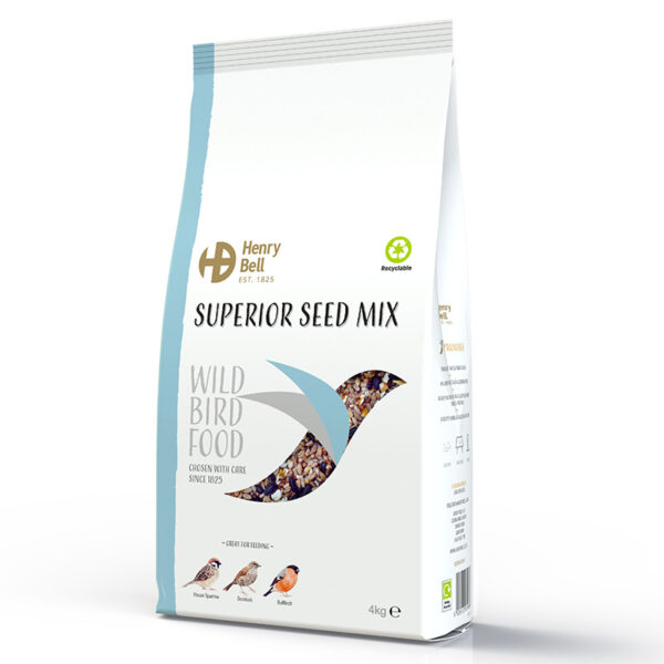 Henry Bell Superior Seed Mix Wild Bird Food 4kg