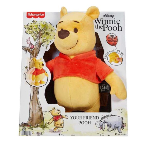 Disney Winnie the Pooh Your Friend Pooh Feature Plush packshot