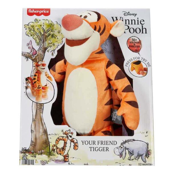 Disney Winnie the Pooh Your Friend Tigger Feature Plush packshot
