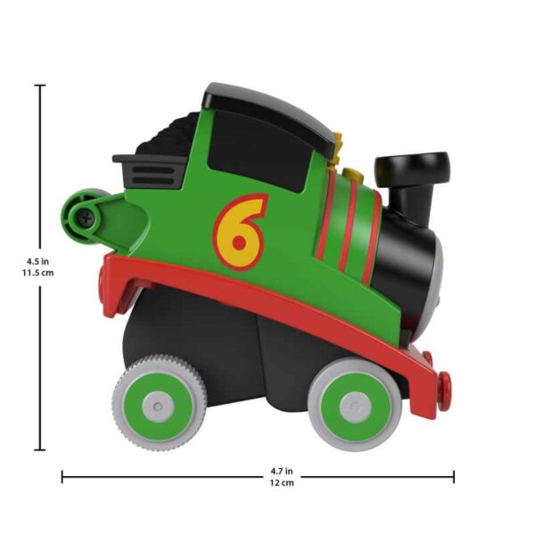 Fisher-Price Thomas & Friends Percy Press 'n Go Stunt Engine dimensions