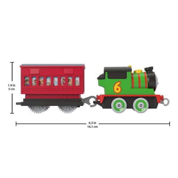 Fisher-Price Thomas & Friends Percy's Passenger Run percy pulling carriage