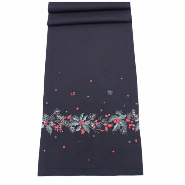 Peggy Wilkins Holly Trail Table Runner