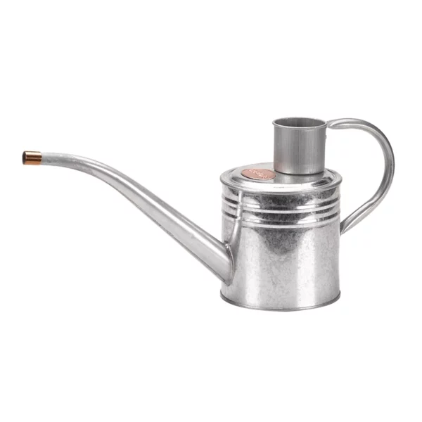 GroZone Home & Balcony Watering Can (1 litre) Galvanised Metal