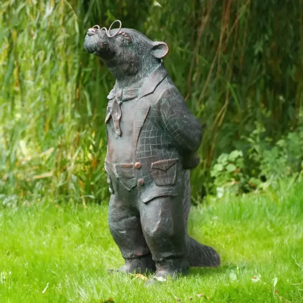 Home & Garden UK Badger Garden Statue