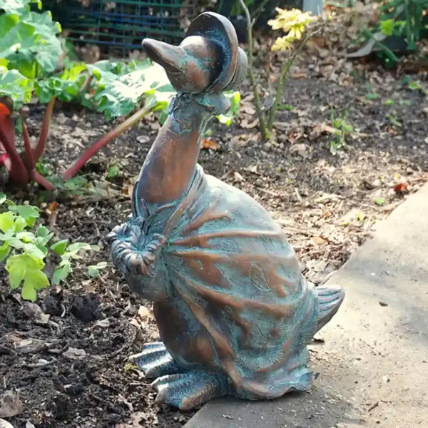 Home & Garden UK Jemima Puddle-Duck Garden Statue