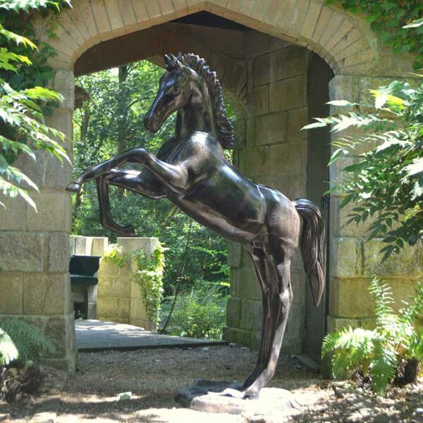 Home & Garden UK Rearing Foal Garden Statue