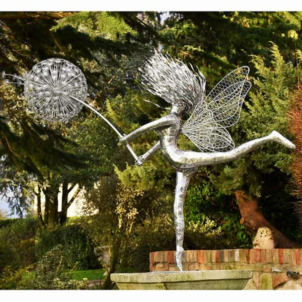 Home and Garden UK Storm Fairy Garden Statue