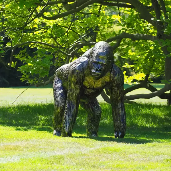 Home & Garden UK Gorilla Garden Statue main