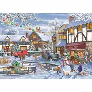 House Of Puzzles No.20 On Thin Ice 1000 Piece Jigsaw Puzzle - Find The Differences