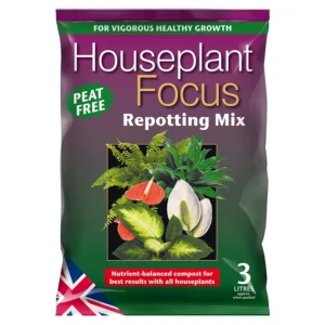 Houseplant Focus Peat Free Repotting Mix 3 litres