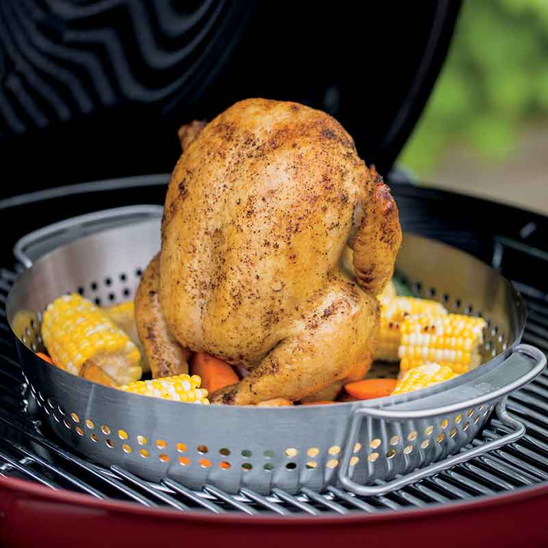 How to use a Weber Poultry Roaster