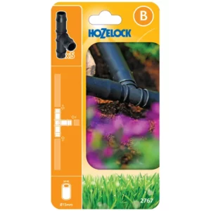 Hozelock 13mm T Pieces (Pack of 5) packshot