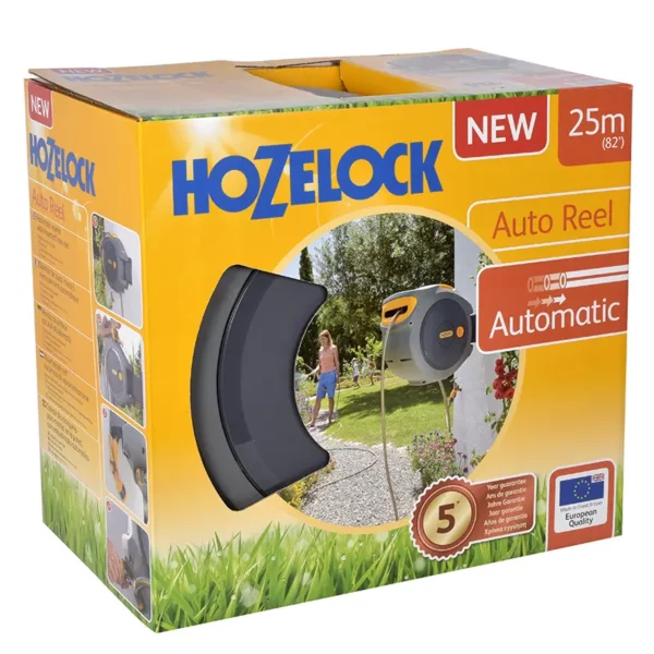 Hozelock Auto Reel with 25m Hose packshot