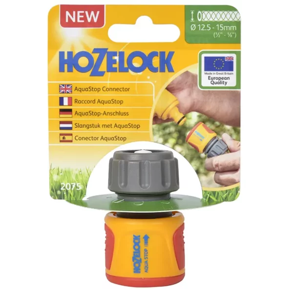 Hozelock Soft Touch AquaStop Connector packshot