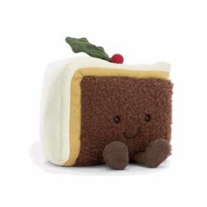 Jellycat Amuseable Slice Of Christmas Cake