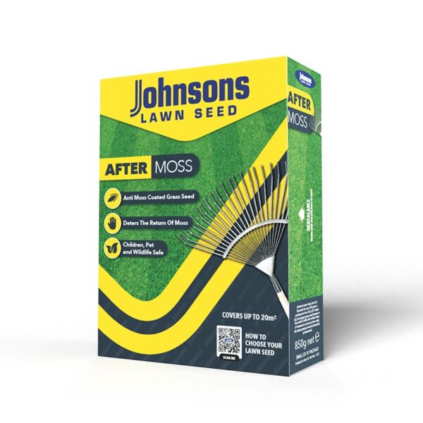 Johnsons After Moss Lawn Seed