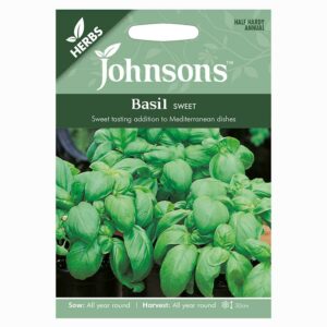 Johnsons Basil Sweet Seeds