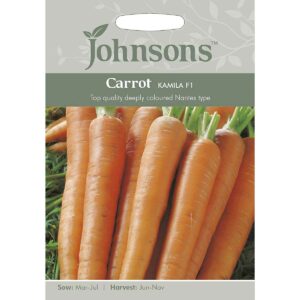 Johnsons Kamila F1 Carrot Seeds