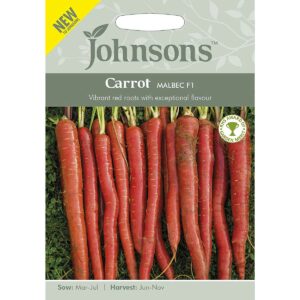 Johnsons Malbec F1 Carrot Seeds