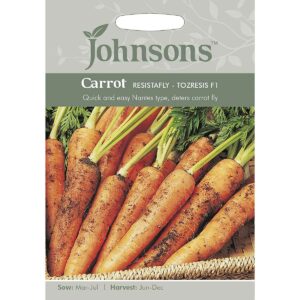 Johnsons Resistafly - Tozresis F1 Carrot Seeds