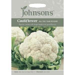Johnsons All The Year Round Cauliflower Seeds
