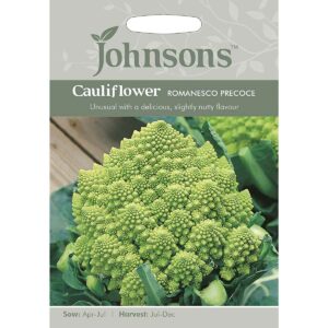 Johnsons Romanesco Precoce Cauliflower Seeds