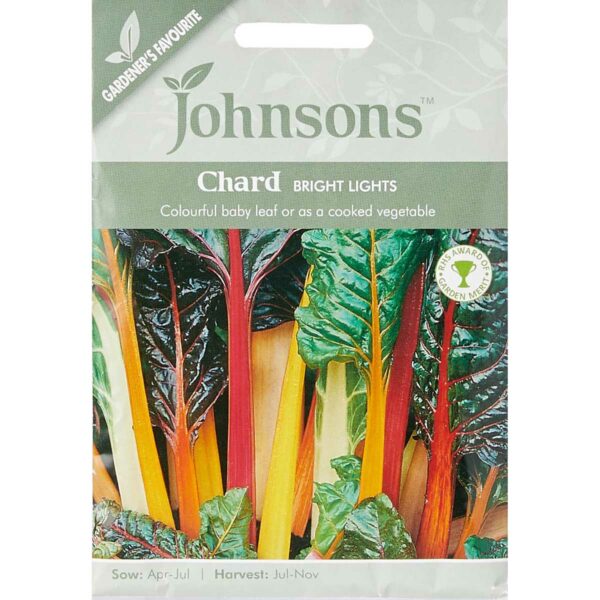 Johnsons Bright Lights Chard Seeds