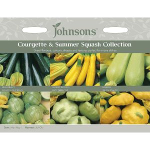 Johnsons Courgette & Summer Squash Collection Seeds