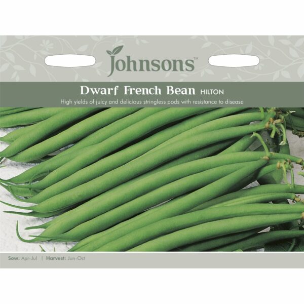 Johnsons Hilton Dwarf French Bean Seeds