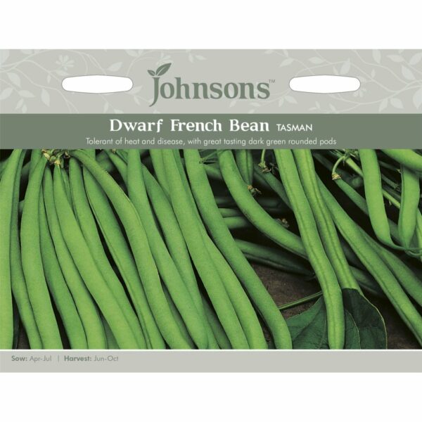 Johnsons Tasman Dwarf French Bean Seeds
