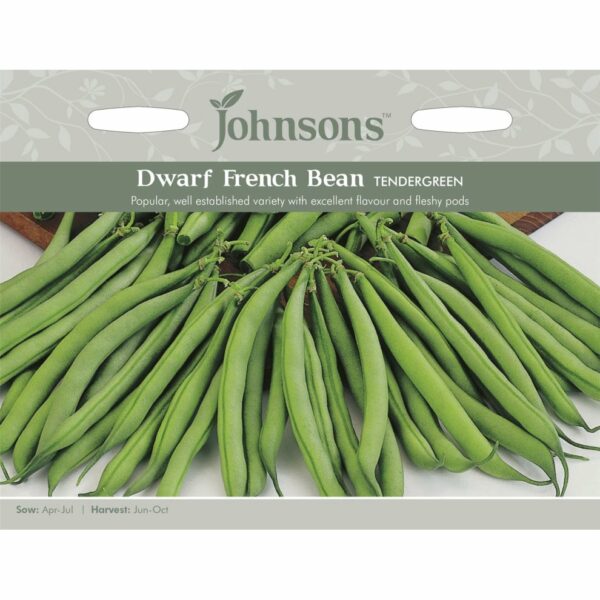 Johnsons Tendergreen Dwarf French Bean Seeds