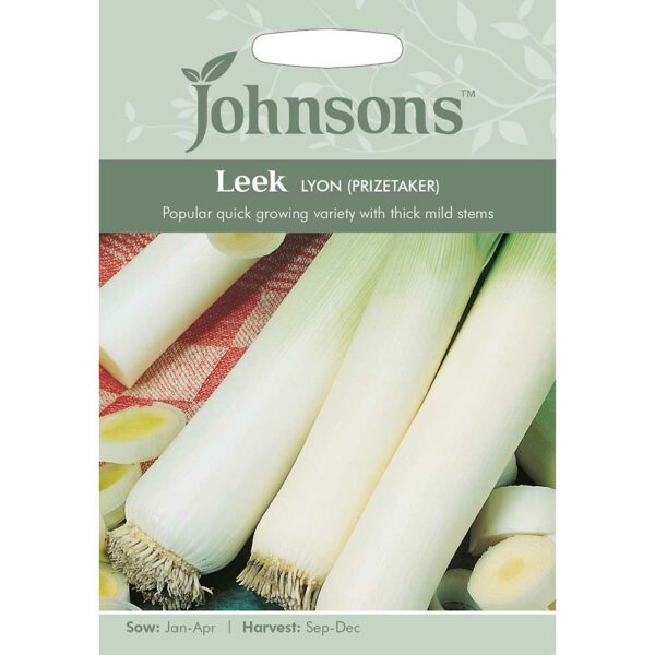 Johnsons Lyon (Prizetaker) Leek Seeds