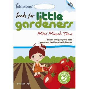 Johnsons Little Gardeners Mini Munch Toms Seeds