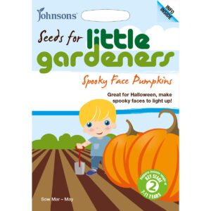 Johnsons Little Gardeners Spooky Face Pumpkins Seeds