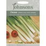 Johnsons Long White Ishikura Spring Onion Seeds